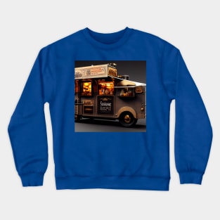 Steampunk Tokyo Ramen Food Truck Crewneck Sweatshirt